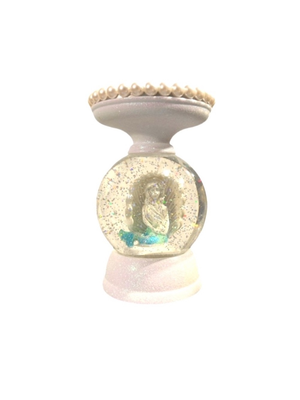 Mermaid Water Globe Candle Holder